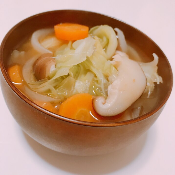 春の味 春キャベツ 新玉ねぎと椎茸のお味噌汁 レシピ 作り方 By 初陽 楽天レシピ 春の味 春キャベツ 新玉ねぎと椎茸のお味噌汁 レシピ 作り方 By 初陽 楽天レシピ